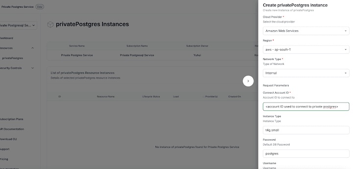 Building Private Service On The Cloud